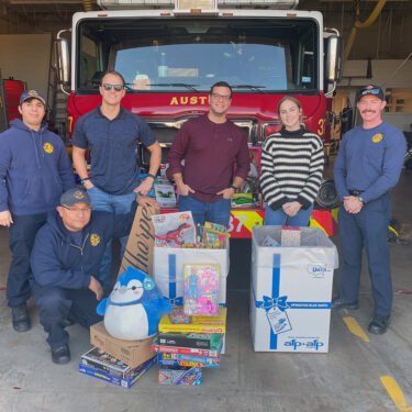 CRC Donation Dropoff to support Austin Operation Blue Santa Toy Drive"